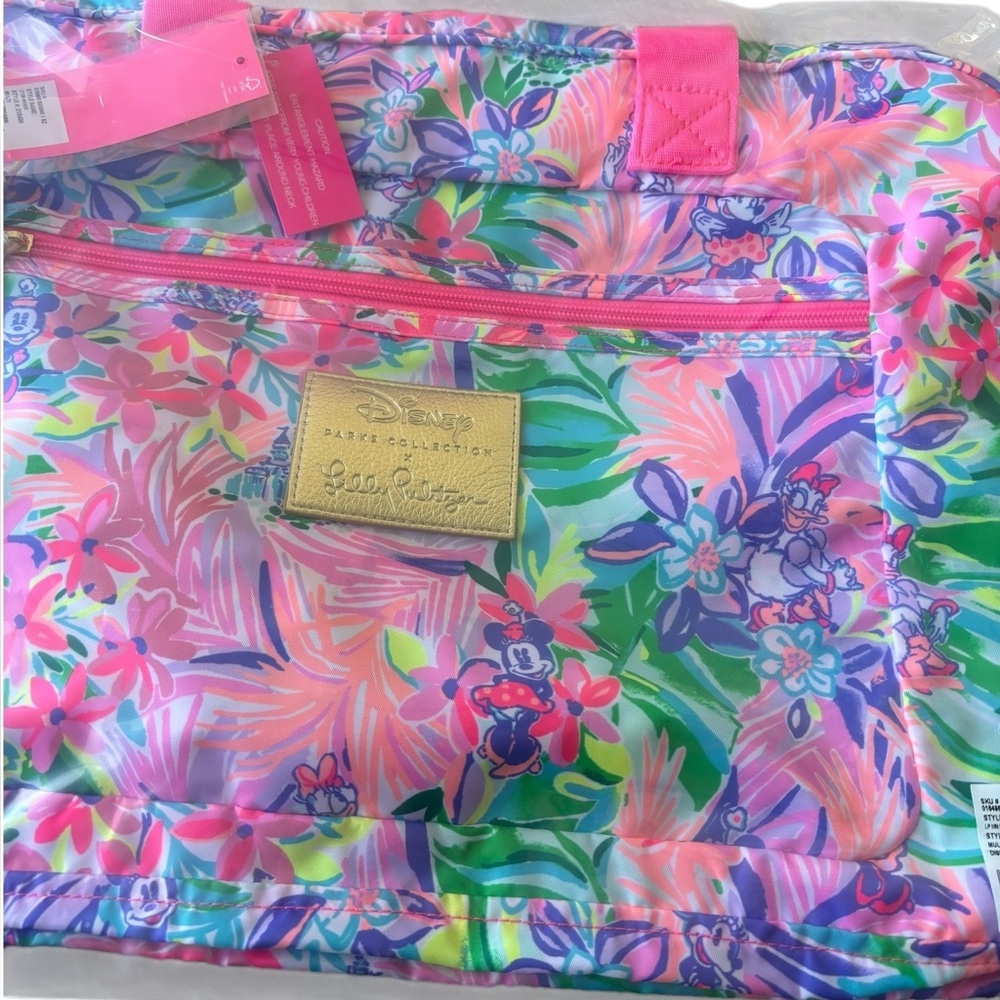 NEW Minnie Mouse and Daisy Duck Weekender Bag by Lilly Pulitzer - Picture 7 of 10